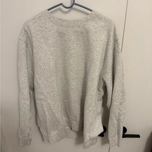 Nike Light Gray Crewneck Sweater